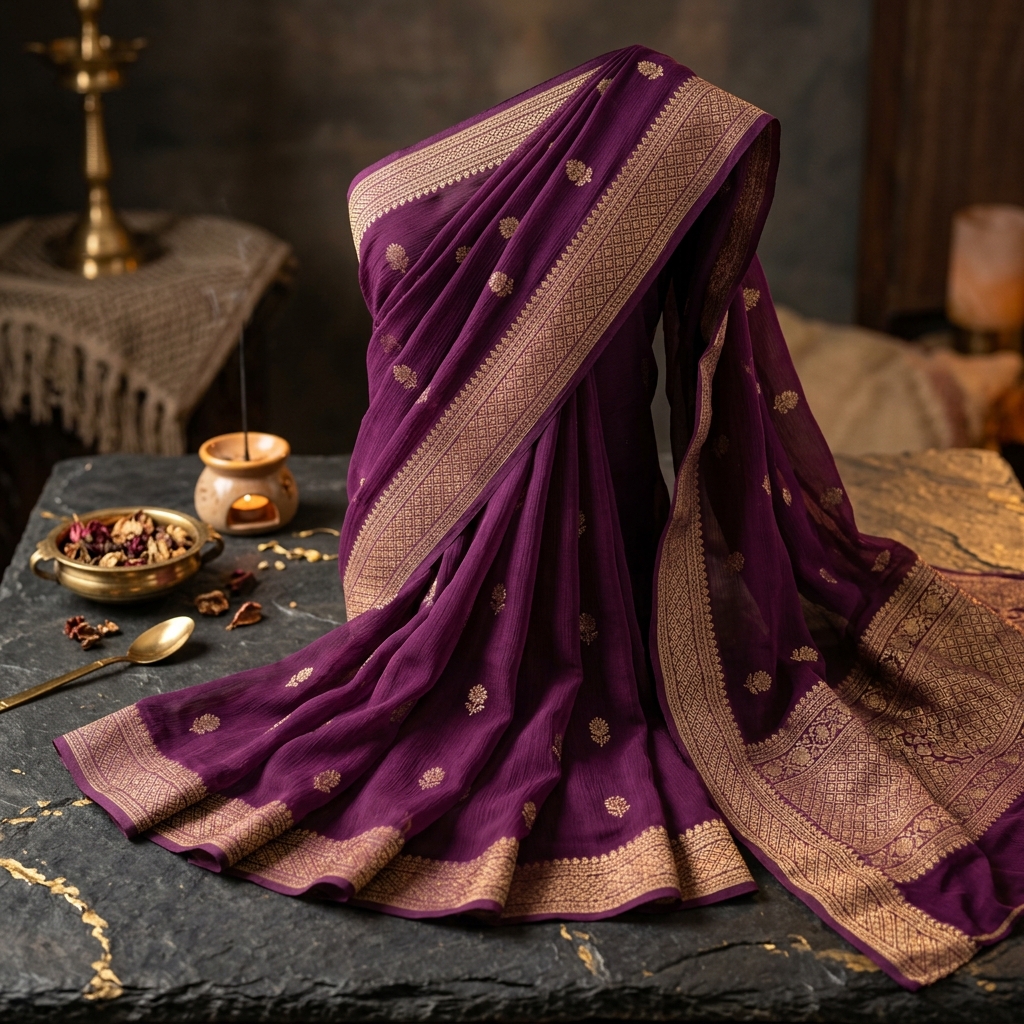 Georgette Saree